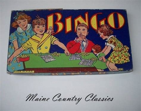 bingo vor 1930